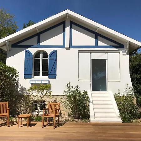 Arcachon-centre Jolie Maison Basco-landaise Avec 4