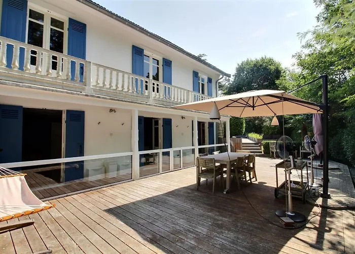 펜션 Arcachon-centre Jolie Maison Basco-landaise Avec 4 아르카숑